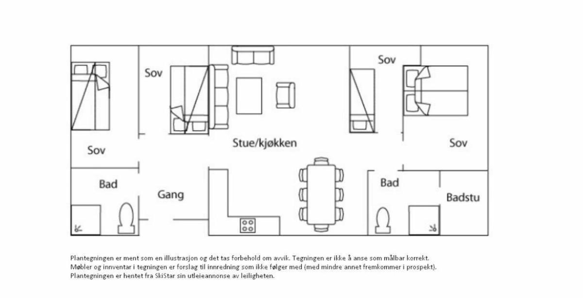 In The Middle Of Trysil Fjellet - Welcome Center - Apartment With 4 Bedrooms And Sauna - By Bike Arena And Ski Lift 외부 사진